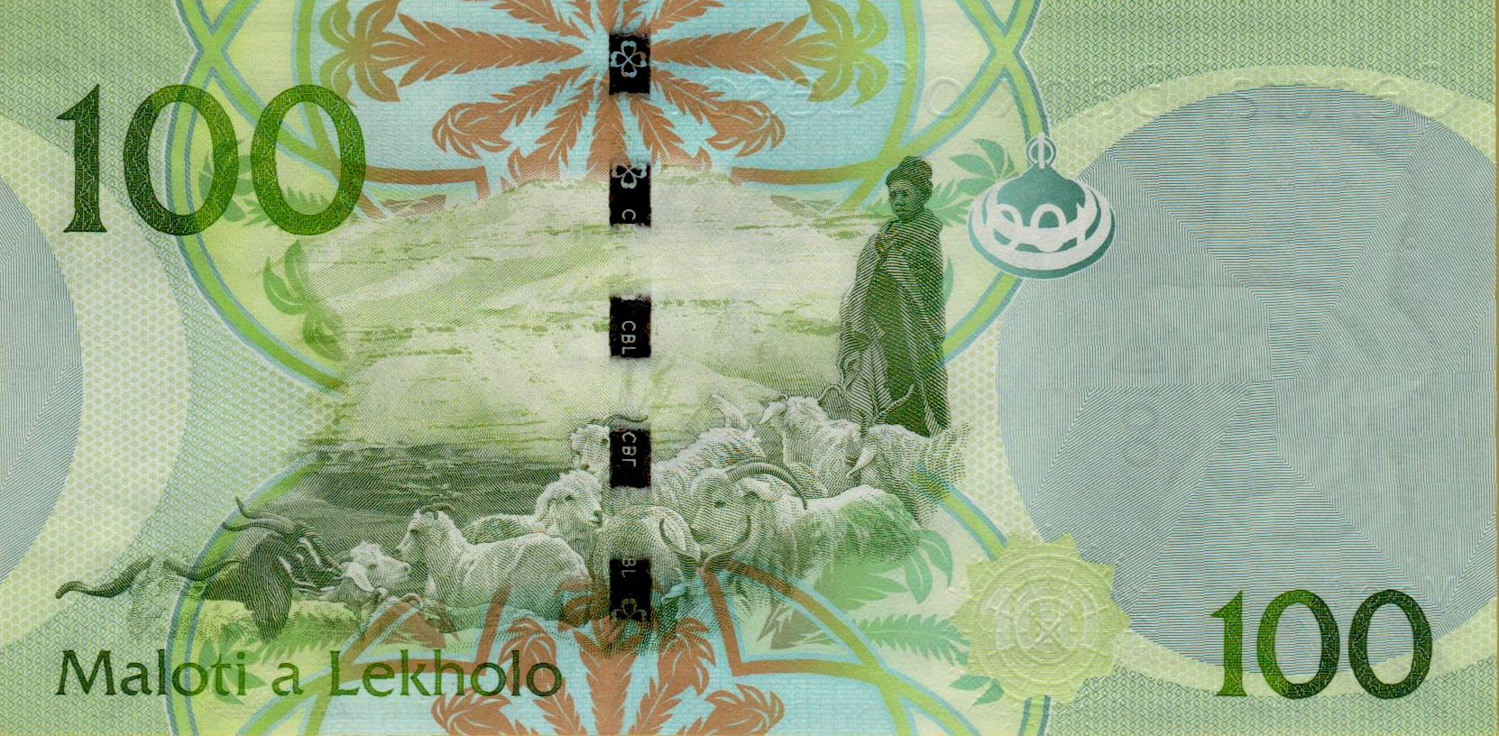 Lesotho 100 2010 UNC P-24/a